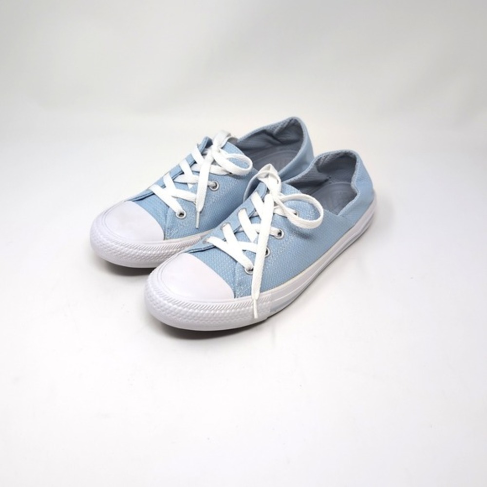 Converse All Star‎ Shoreline Light Blue Knit Slip On Sneakers Womens 9